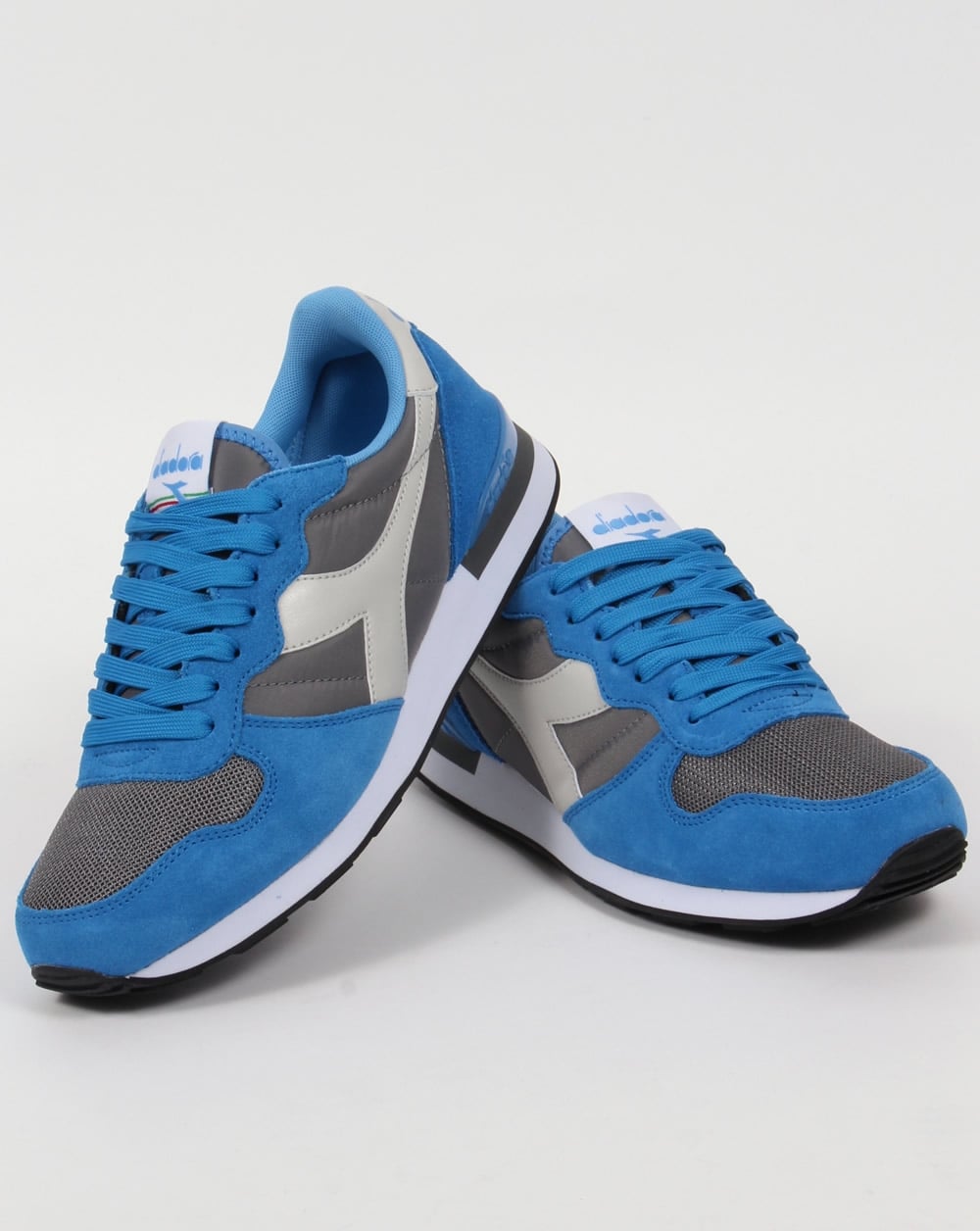Diadora Camaro Sneakers Azurblau/Grau