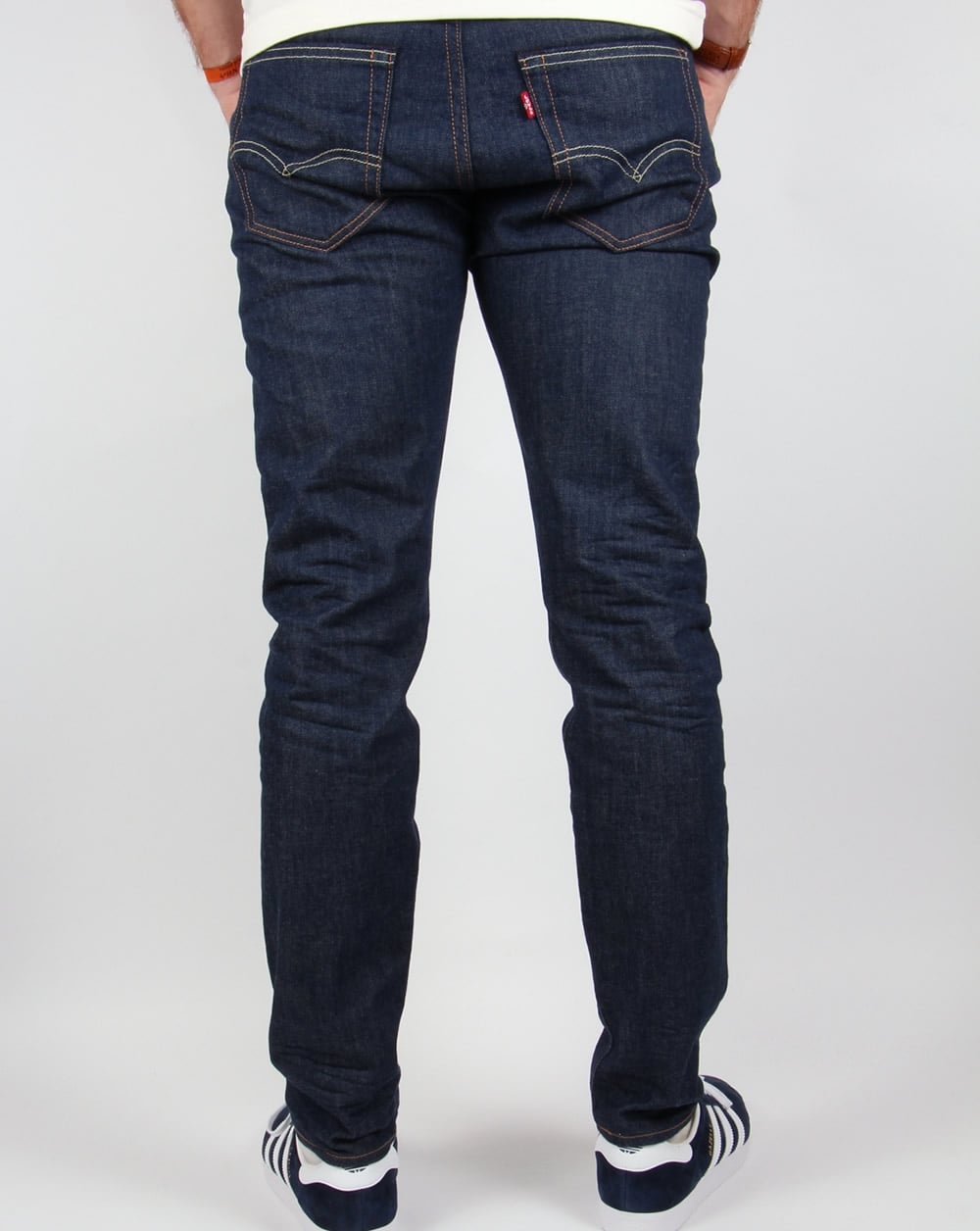 Levis – 512 – Slim Taper Fit – Jeans in gebrochenem Rohzustand