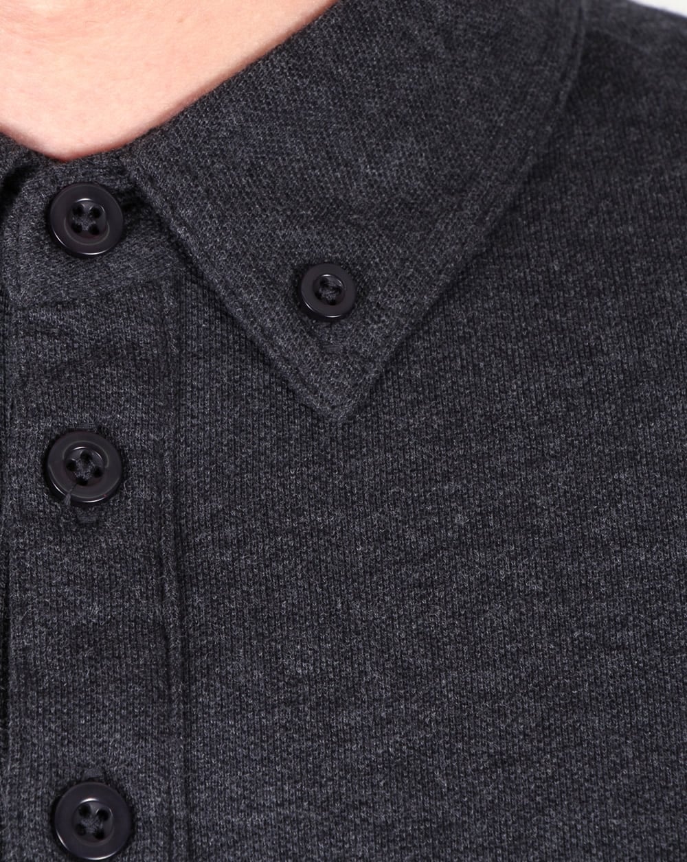 Farah Merriweather Poloshirt Anthrazit