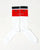 Lacoste Block Colour Socks White/navy/red