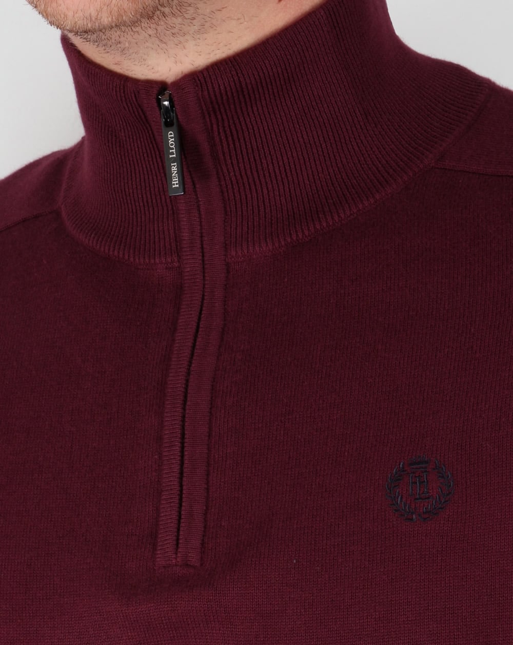 Henri Lloyd Half Zip Knit Port