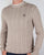 Henri Lloyd Kramer Cable Knit Jumper Driftwood Marl