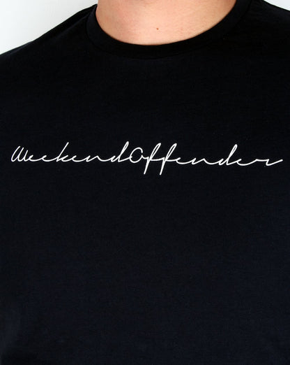 Weekend Offender Adam T-Shirt Marineblau