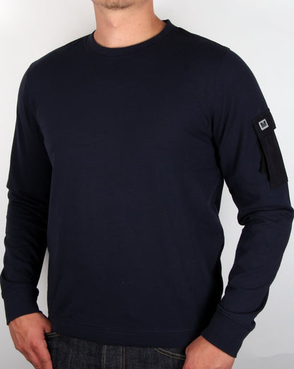 Weekend Offender Trent Sweatshirt Marineblau