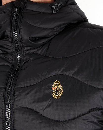Luke Rubery Steppjacke Schwarz