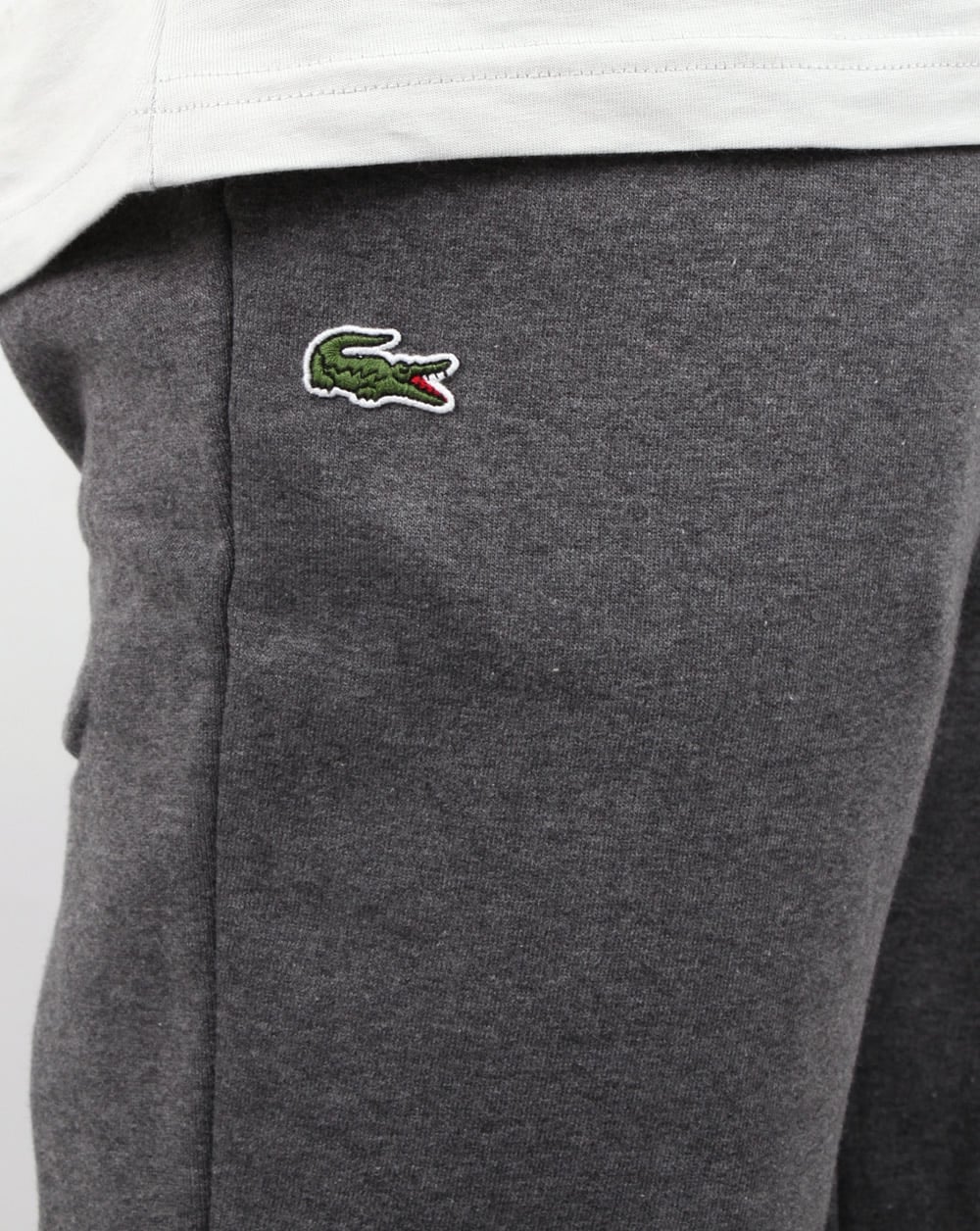 Lacoste Fleece-Trainingshose Dunkelgrau