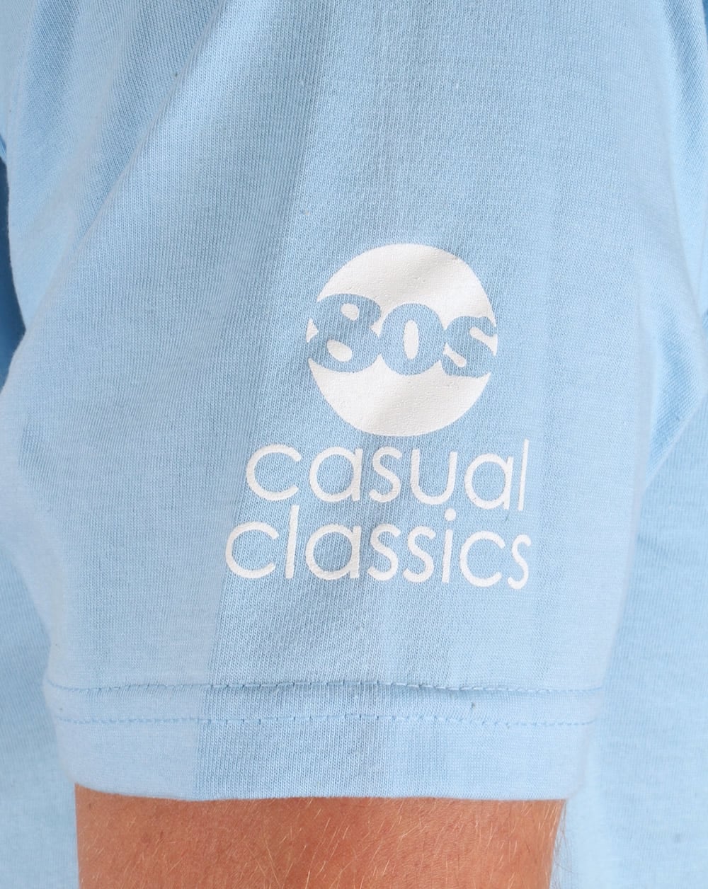 80er Casual Classics Minty Stay Casual T-Shirt Himmelblau