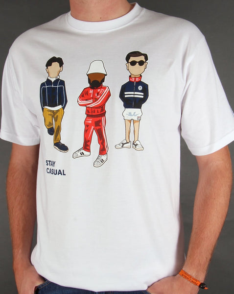 80s Casual Classics Minty Stay Casual T-shirt White