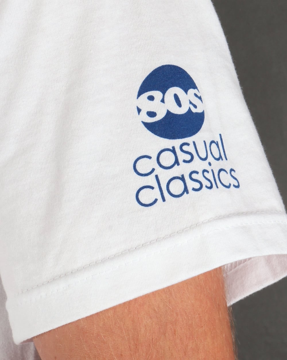 80er Casual Classics Minty Stay Casual T-Shirt Weiß