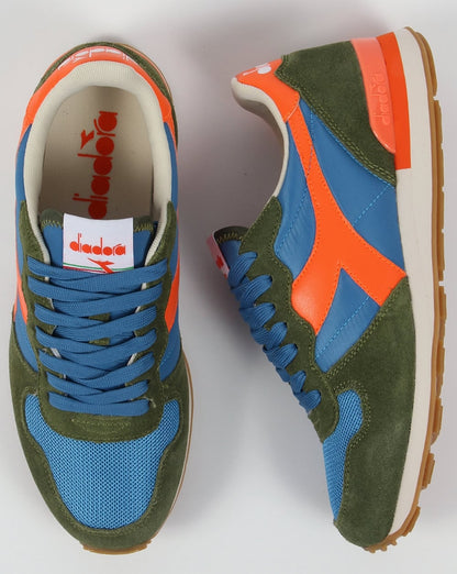 Diadora Camaro Trainer Oliv/Blau
