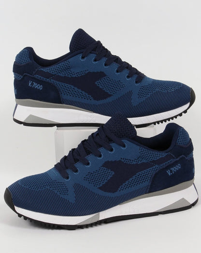 Diadora V7000 Weave Trainer Saltire Navy