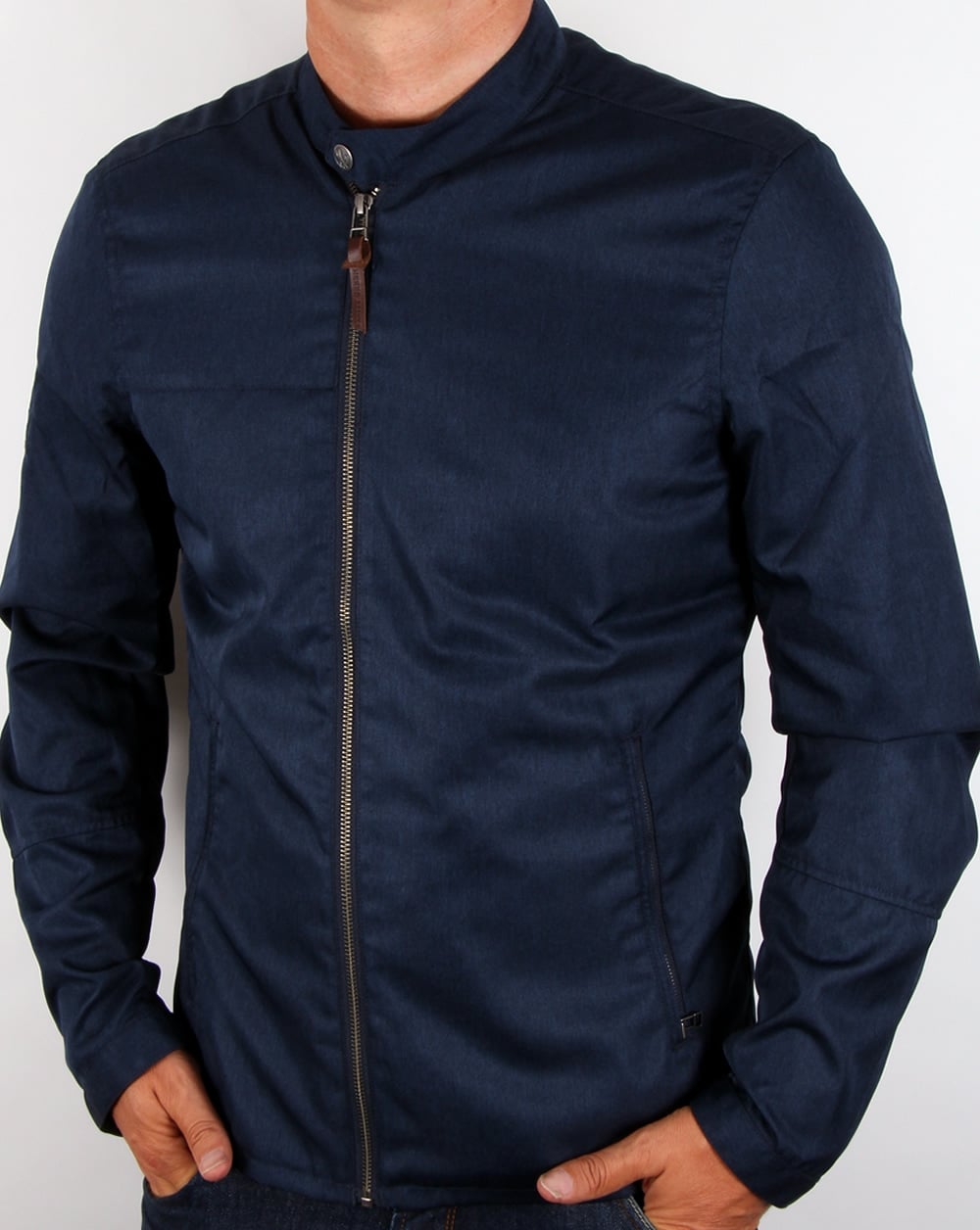 Pretty Green Ettrick Jacke Marineblau