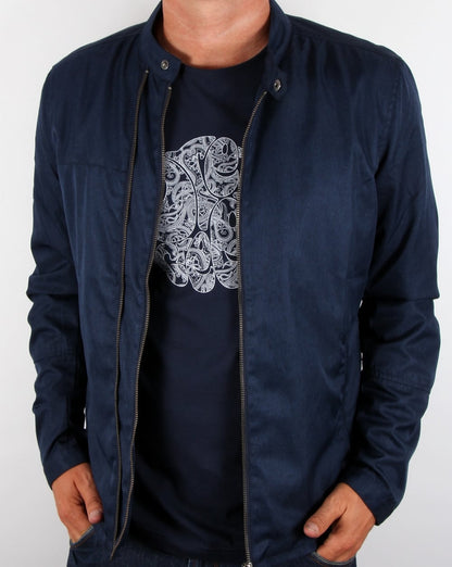 Pretty Green Ettrick Jacke Marineblau