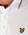 Lyle And Scott Jacquard Collar Polo Shirt White