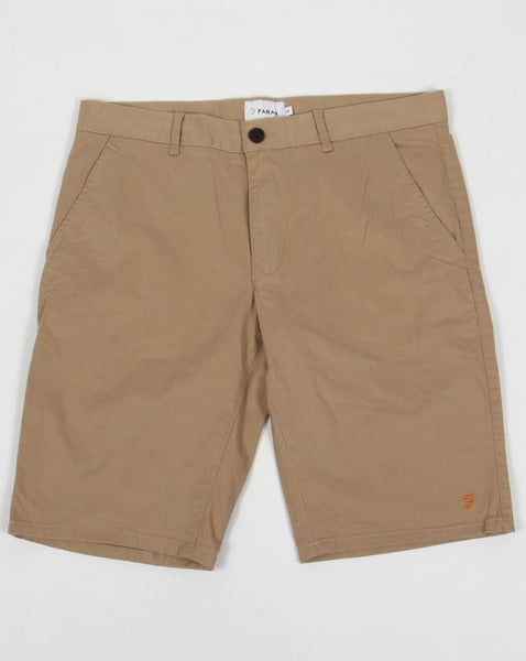 Farah Hawking Chino Shorts Light Sand