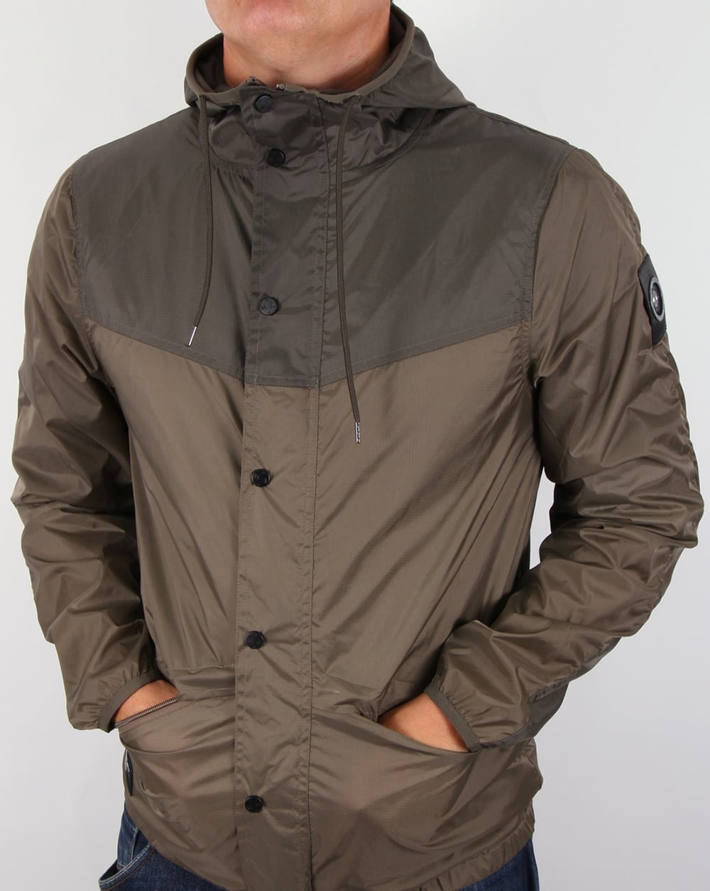 Marshall Artist Liteshell Tech Jacke Putty Khaki