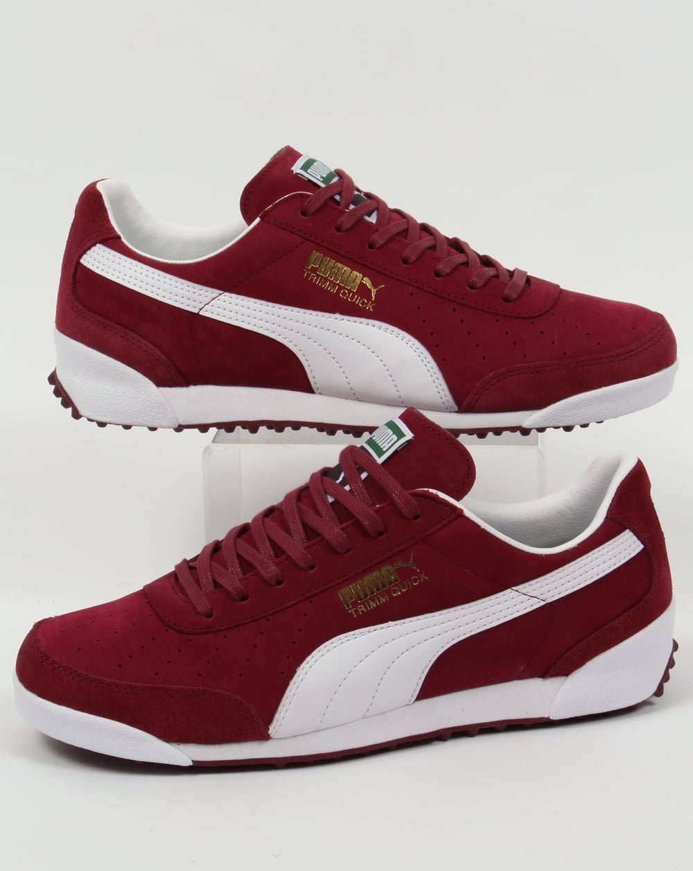 Puma Trimm Quick OG Elite Sneaker Burgund/Weiß