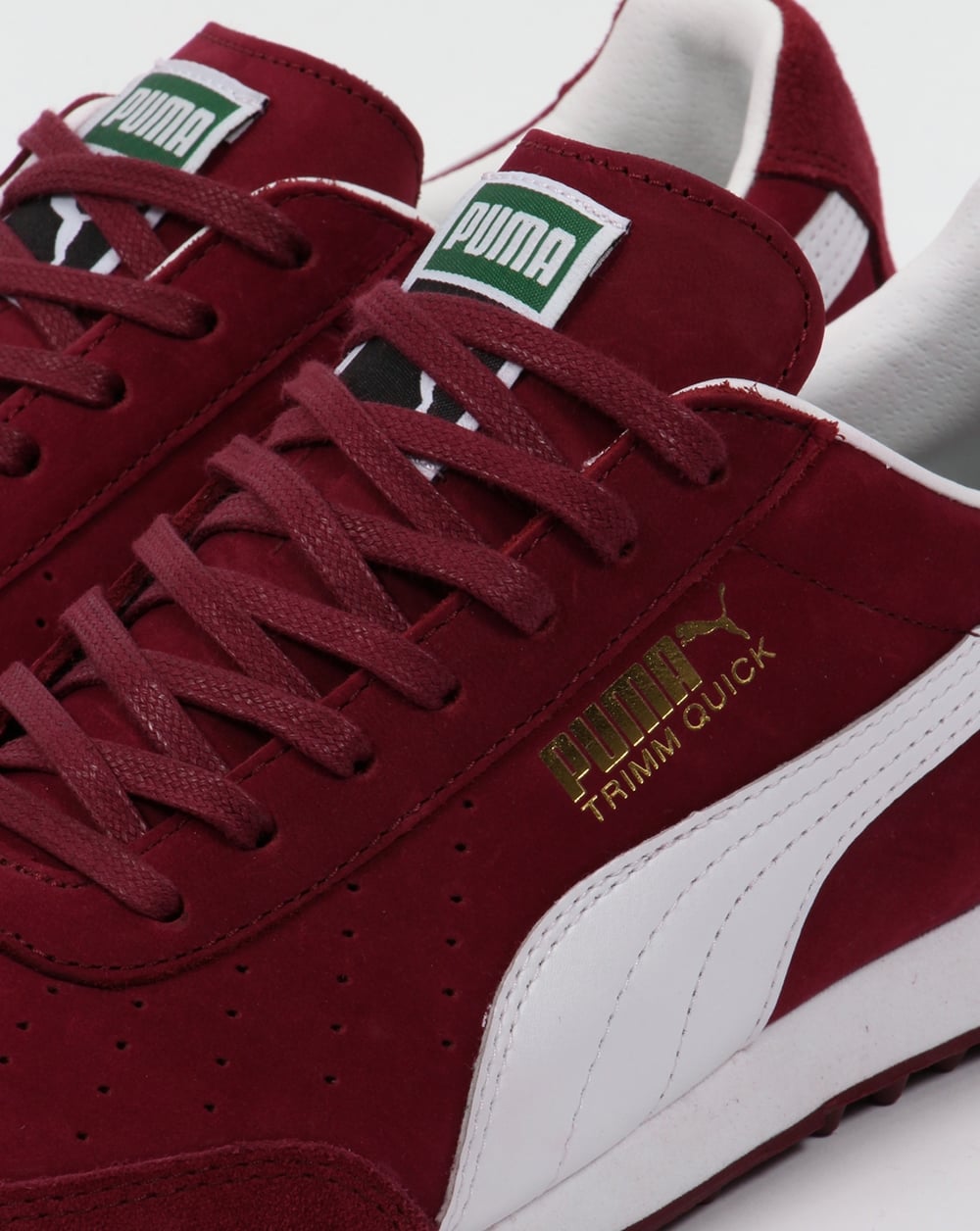 Puma Trimm Quick OG Elite Sneaker Burgund/Weiß