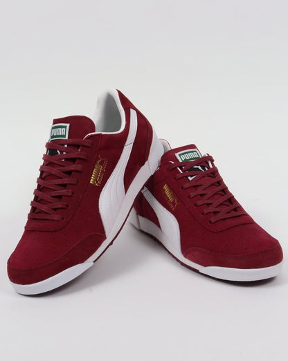 Puma Trimm Quick OG Elite Sneaker Burgund/Weiß