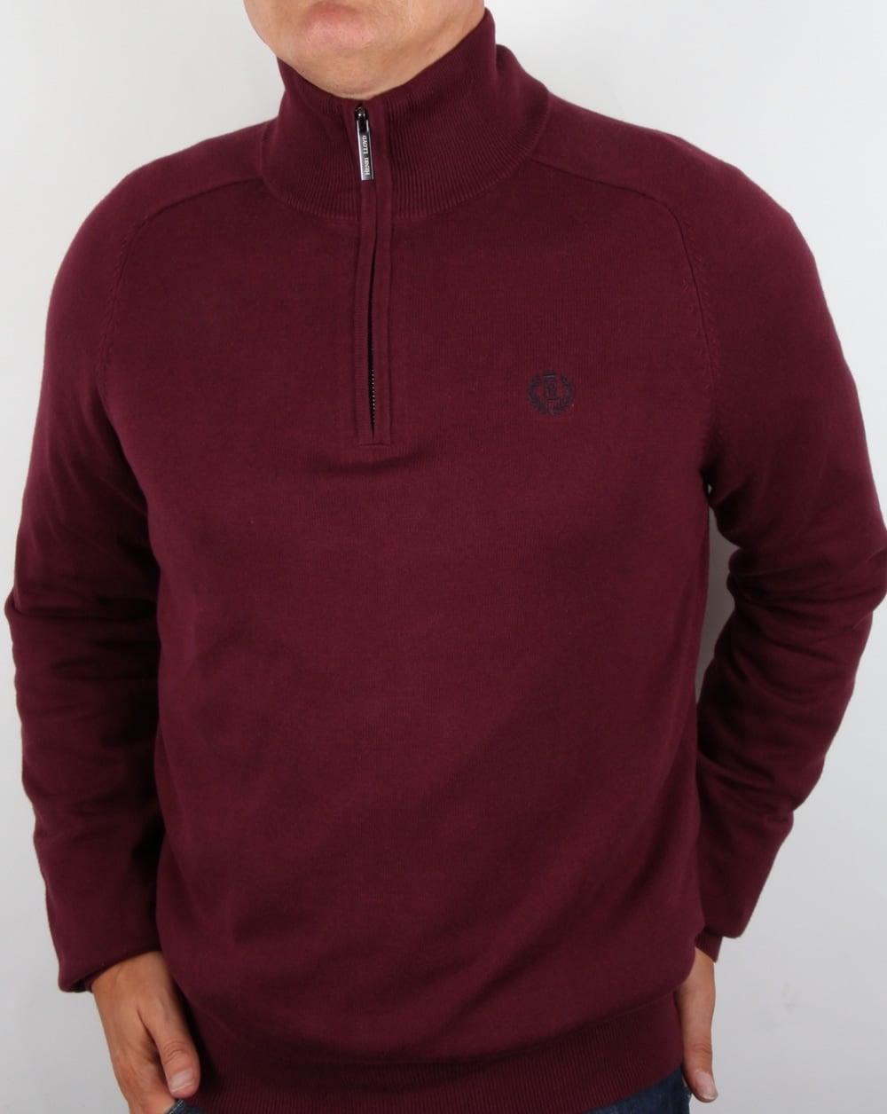 Henri Lloyd Half Zip Knit Port