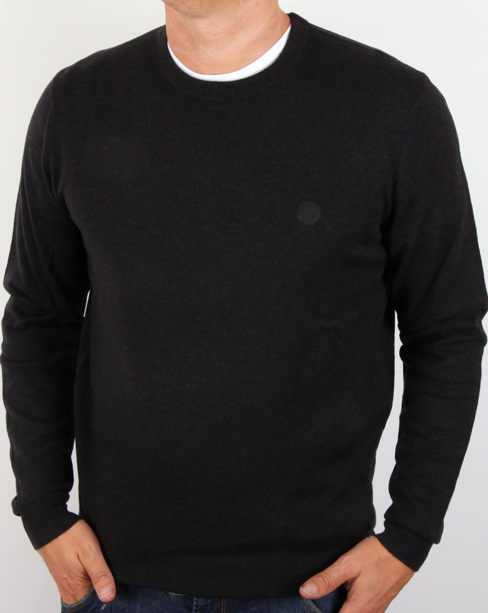 Pretty Green – Mosley – Pullover in Anthrazit