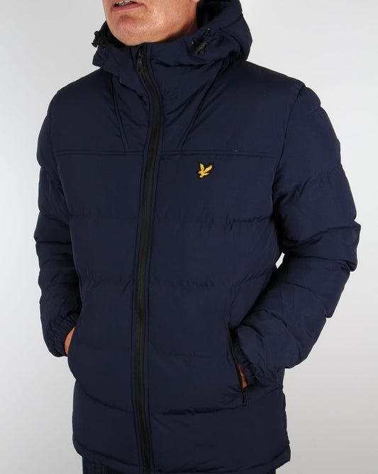 Lyle and Scott Lyle And Scott Wattierte Jacke Marineblau