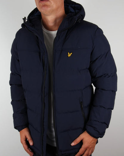 Lyle And Scott Wattierte Jacke Marineblau