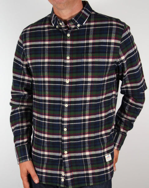 Penfield Barrhead Check Shirt Blue