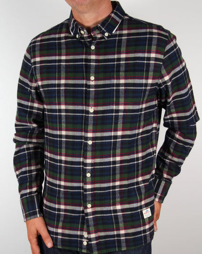 Penfield Barrhead Karohemd Blau