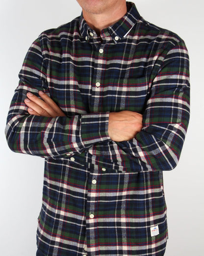 Penfield Barrhead Karohemd Blau