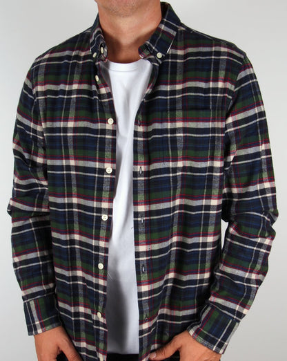 Penfield Barrhead Karohemd Blau