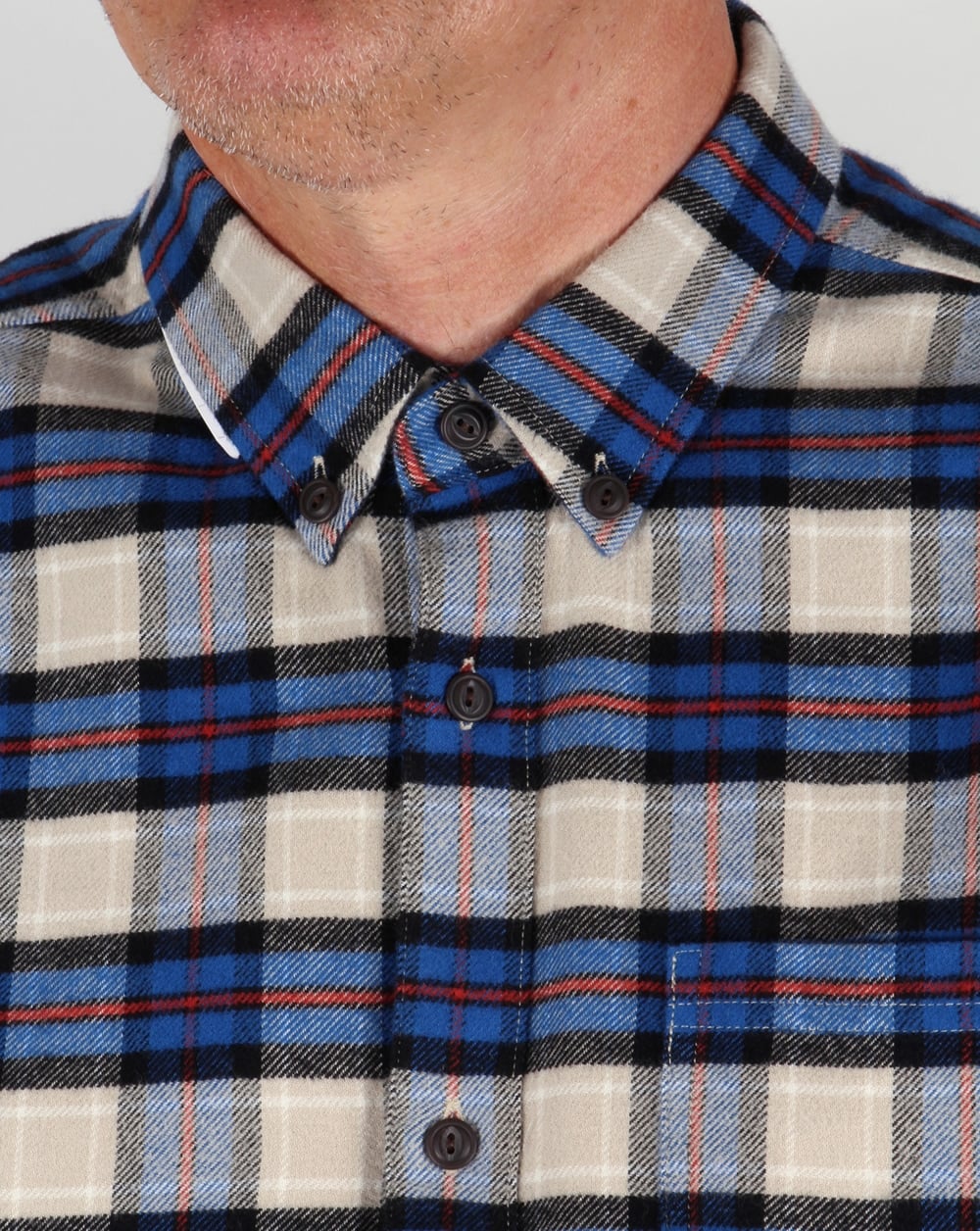 Penfield Crossfield Karohemd Braun