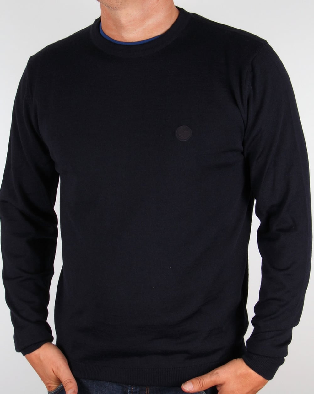 Pretty Green Mosley Pullover Marineblau