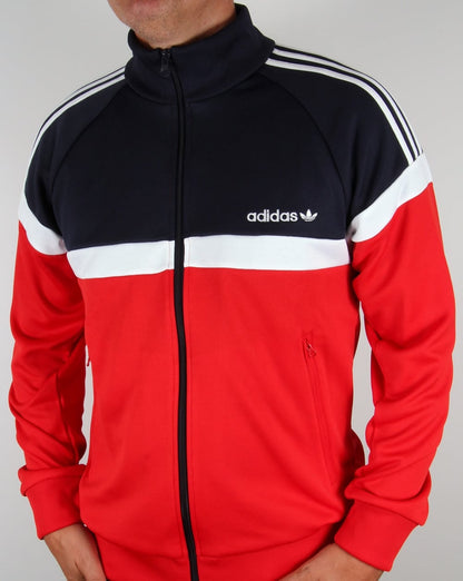 Adidas Originals Itasca Trainingsjacke Rot/Marineblau