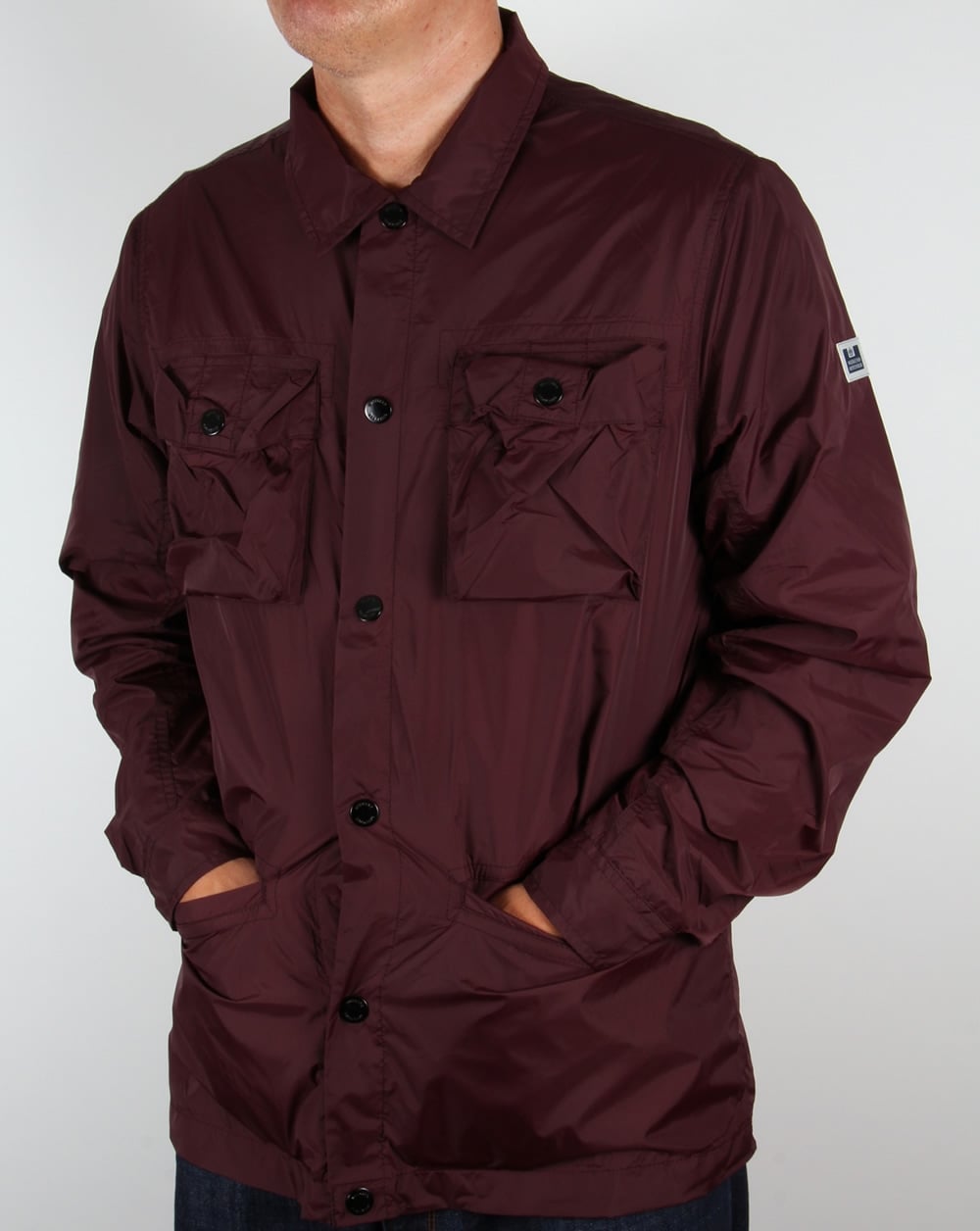 Weekend Offender Jacke Burgund