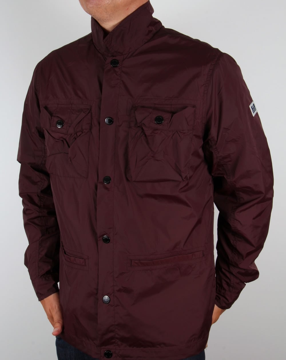 Weekend Offender Jacke Burgund