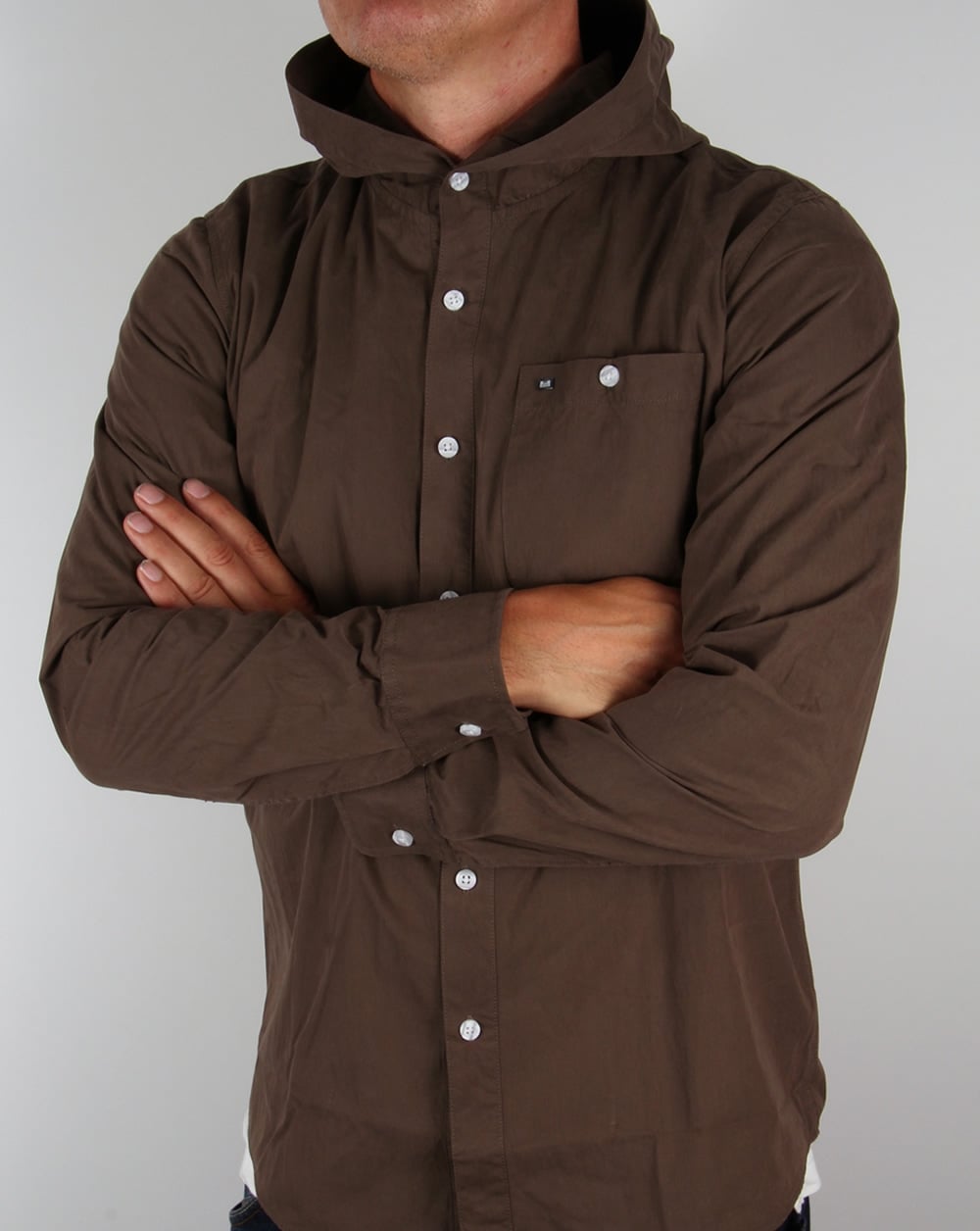 Weekend Offender Kapuzenshirt Dunkeloliv