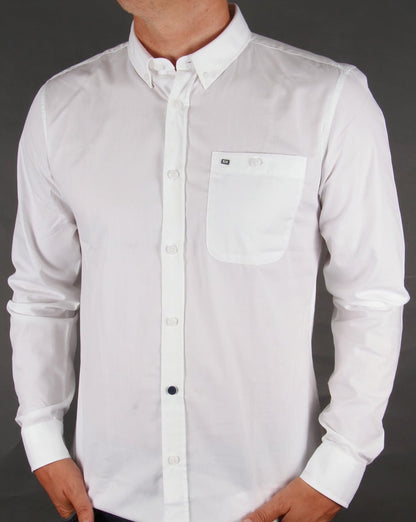 Weekend Offender Tib Hemd Weiß