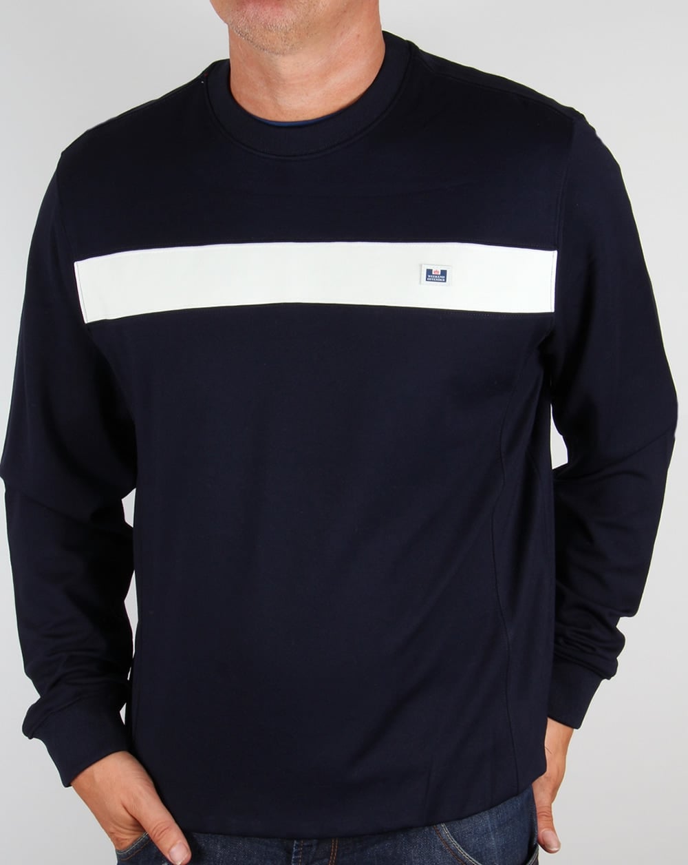 Weekend Offender Tees Sweatshirt Marineblau