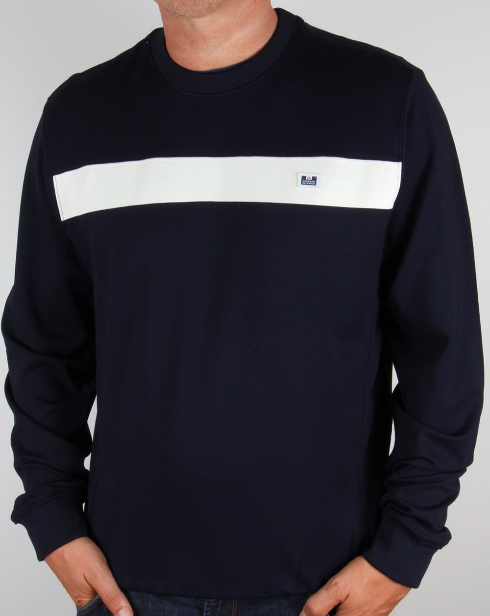 Weekend Offender Tees Sweatshirt Marineblau