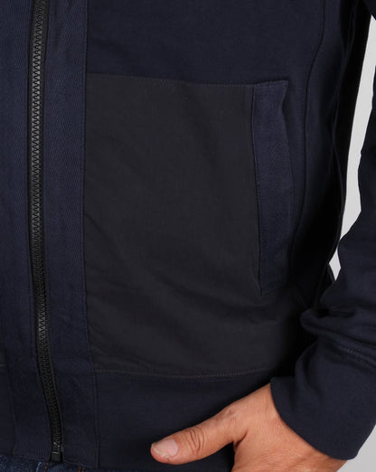 Weekend Offender Don Kapuzenpullover Marineblau