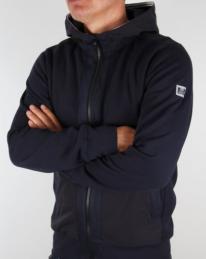 Weekend Offender Don Kapuzenpullover Marineblau