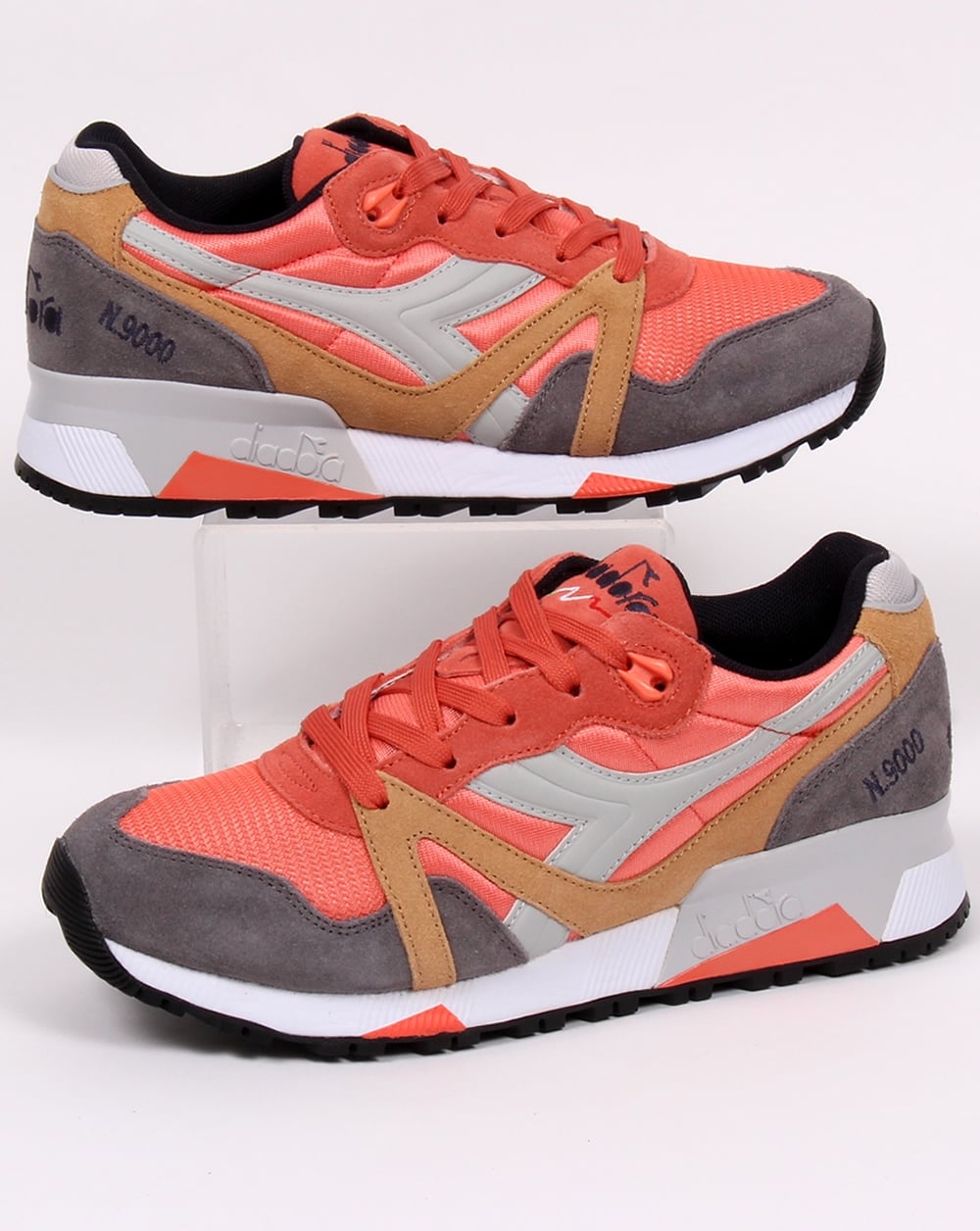 Diadora N9000 Nyl Ii Sneakers Koralle/Grau