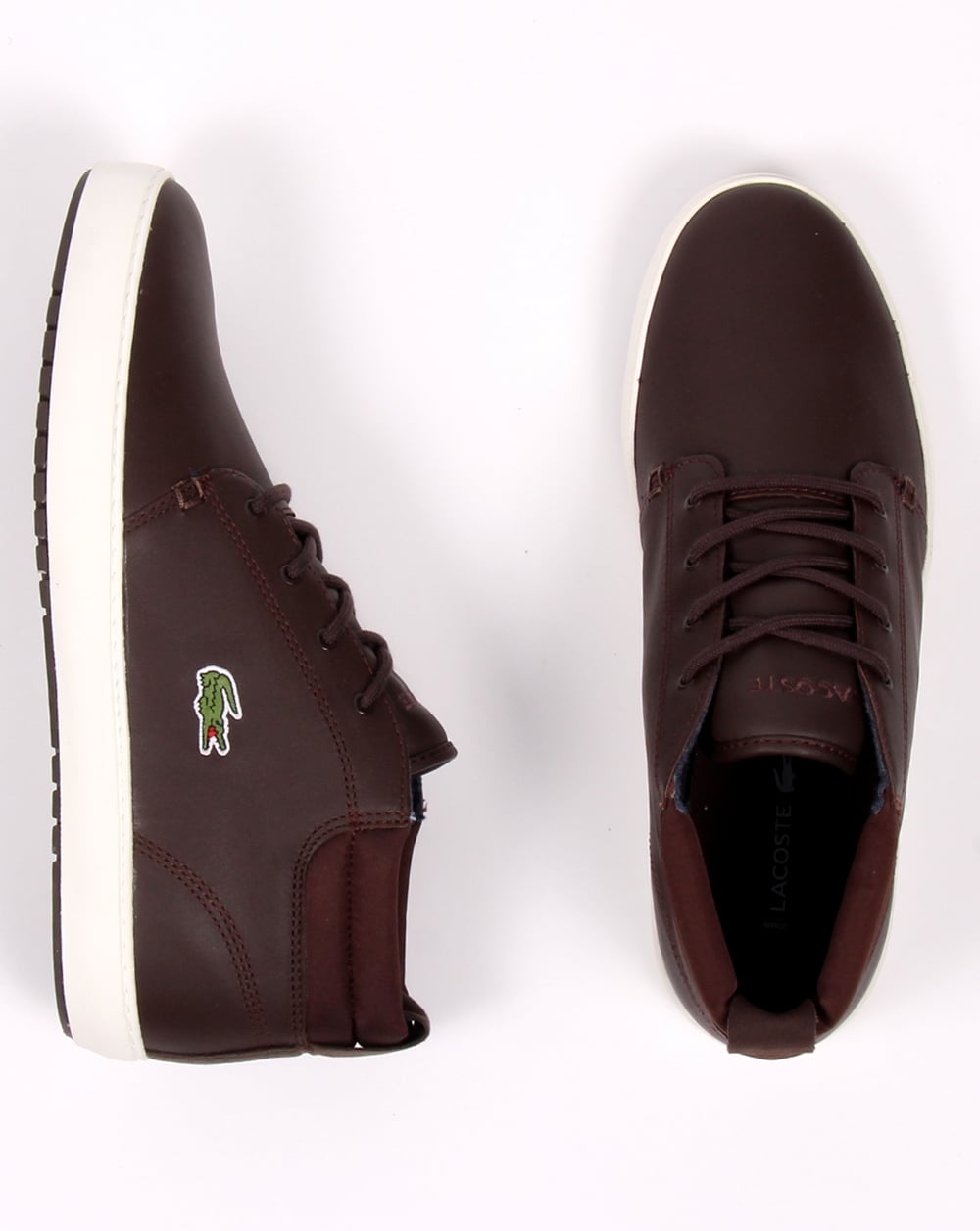 Lacoste Ampthill Terra Boots Brown Leather