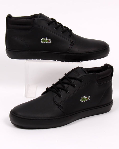 Lacoste Ampthill Terra Boots Black Leather