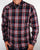 Luke Flannel check Shirt Navy