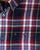 Luke Flannel check Shirt Navy