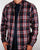 Luke Flannel check Shirt Navy