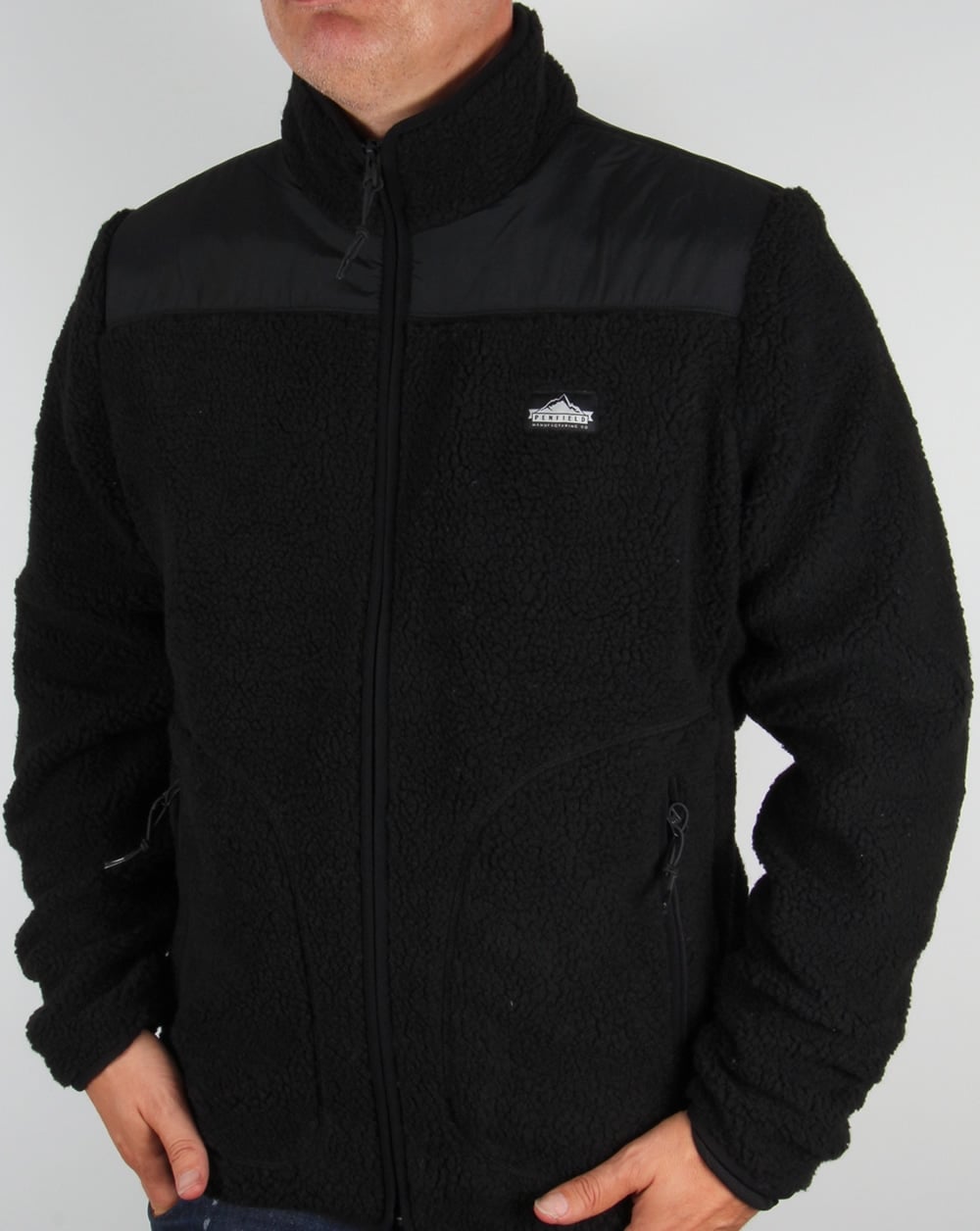Penfield Mattawa Fleecejacke Schwarz