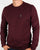 Luke Gerards Crew Neck Jumper Wine